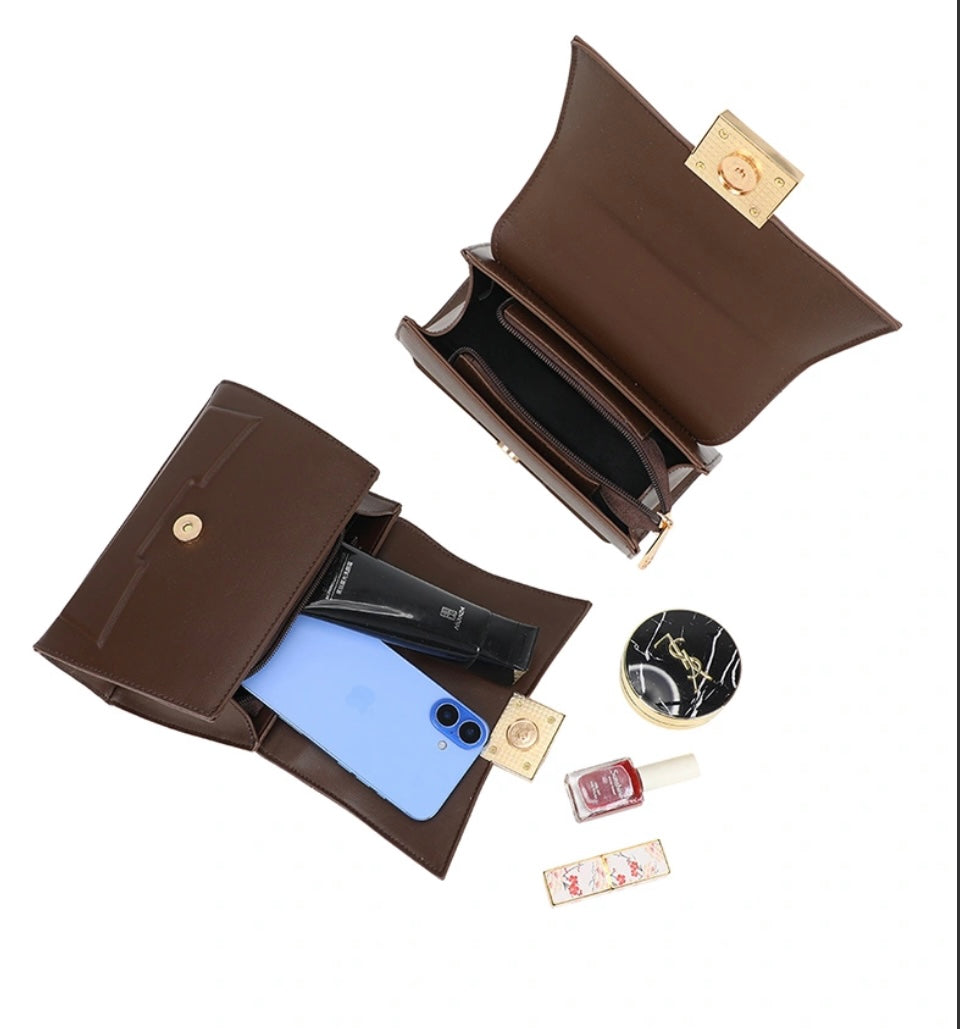 Sac à main «Star» - chocolat