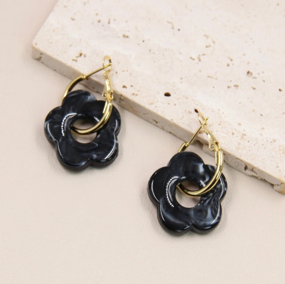 Boucle d’oreille Flora