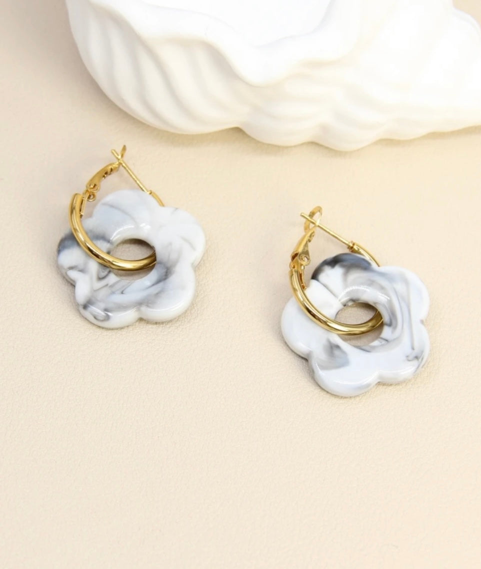 Boucle d’oreille Flora