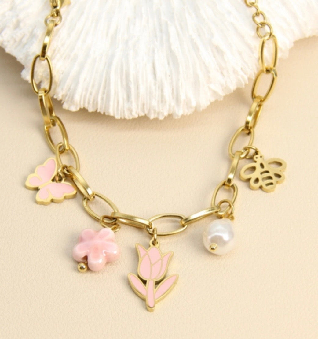 Bracelet «printemps»