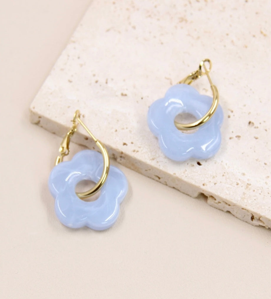 Boucle d’oreille Flora