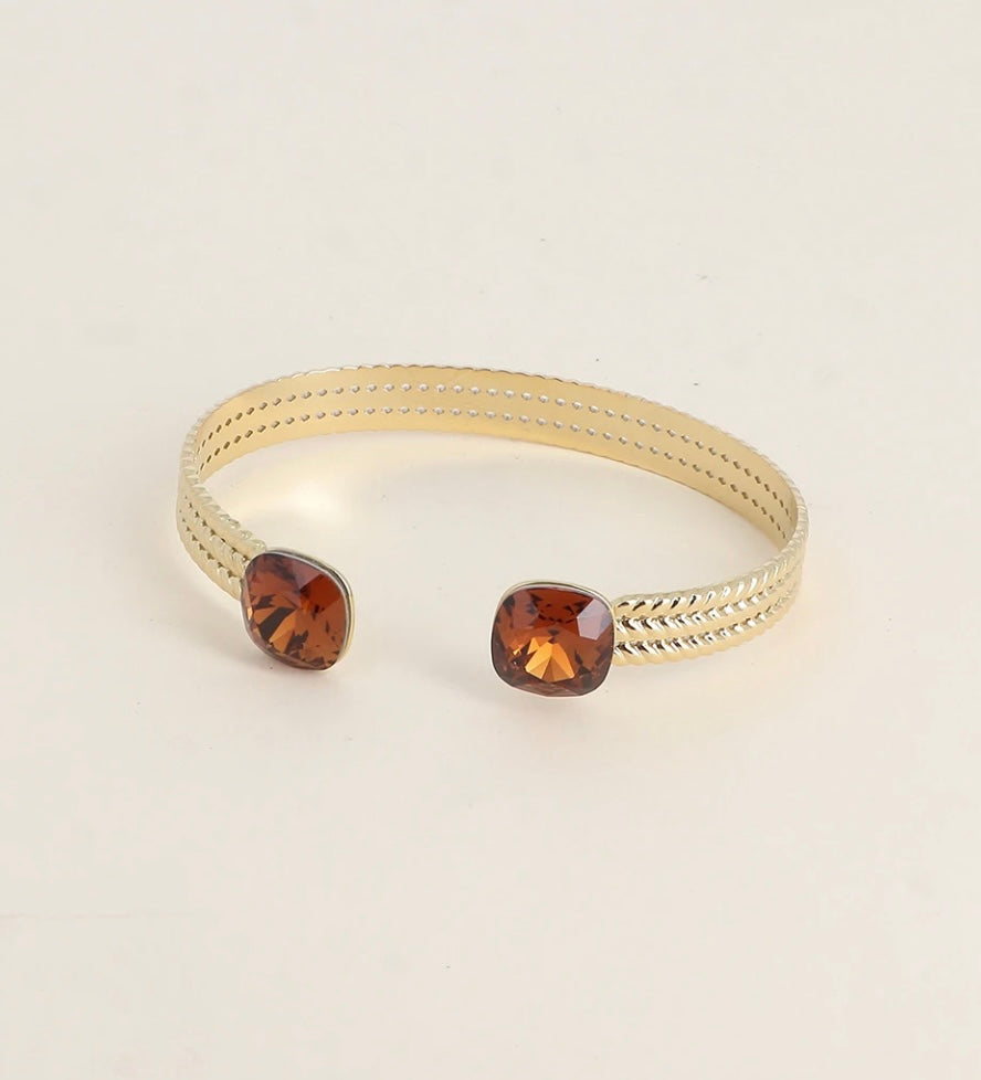 Jonc Phoebe - orné de cristaux de Swarovski