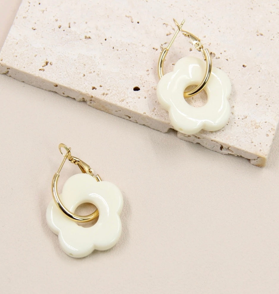 Boucle d’oreille Flora