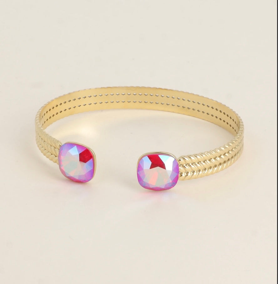 Jonc Phoebe - orné de cristaux de Swarovski