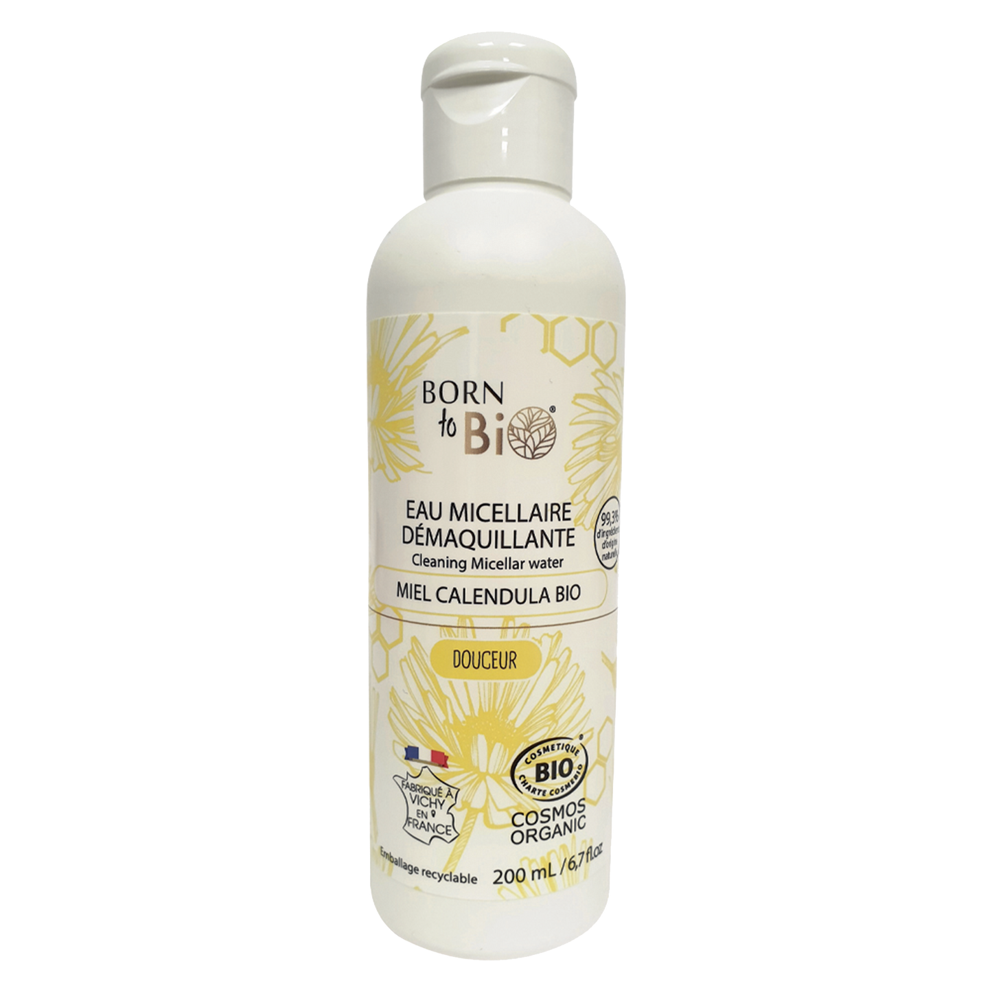 Eau micellaire Peaux sensibles Miel Calendula