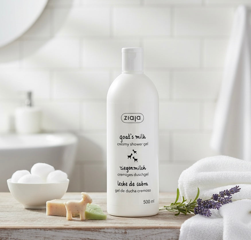 Gel douche lait de chèvre 🐐