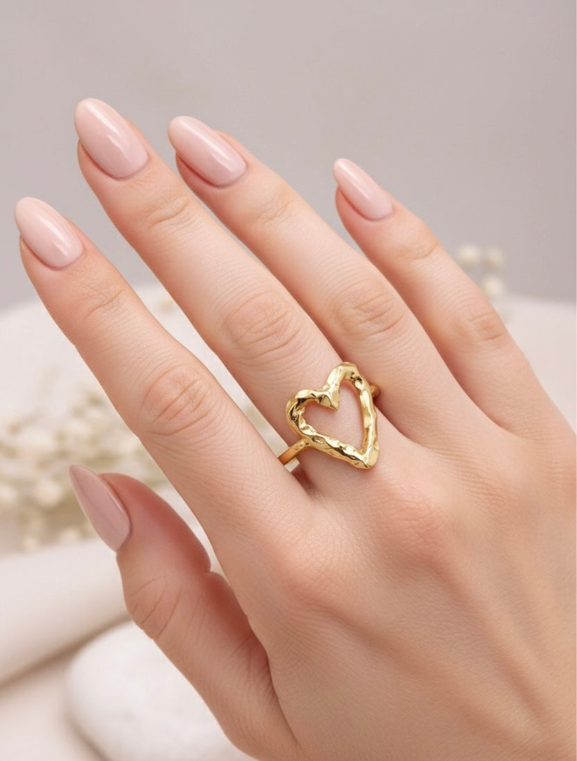 Bague cœur 💛