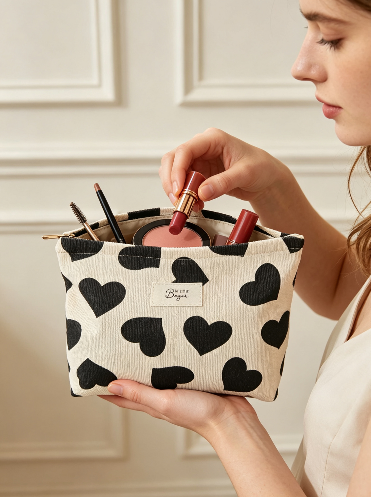 Trousse de maquillage «My Little bazar» ❤️🖤