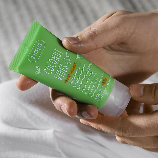 Crème Visage Régénérante à la Noix de Coco