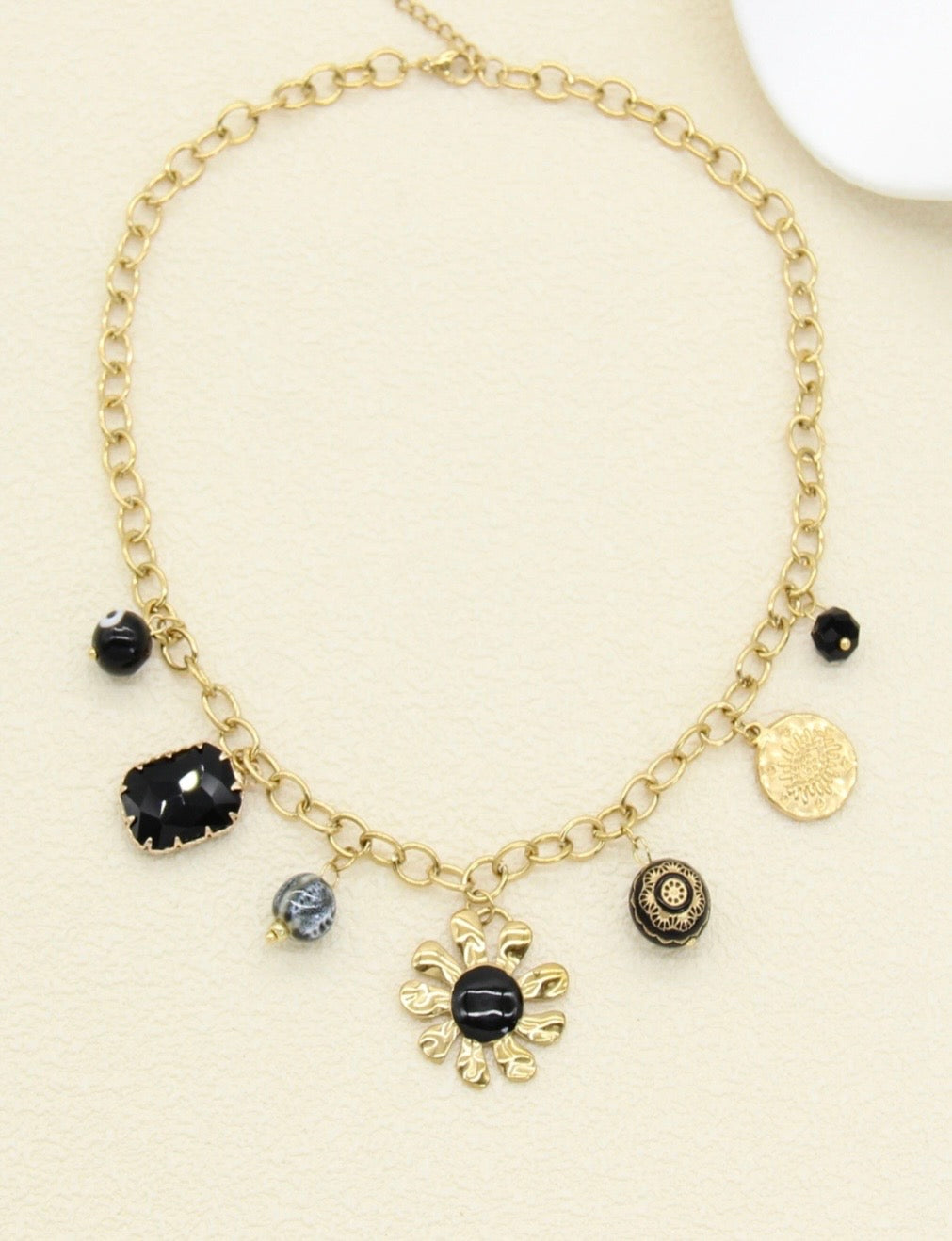Collier Charms black