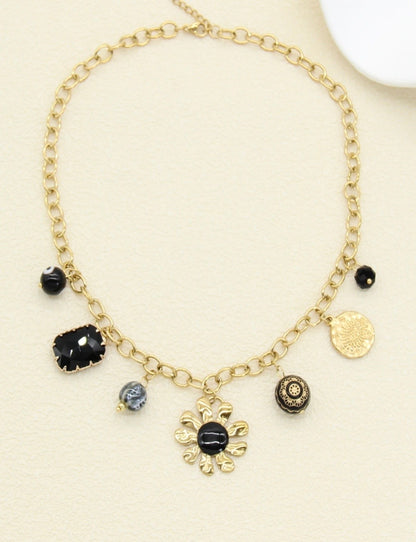Collier Charms black