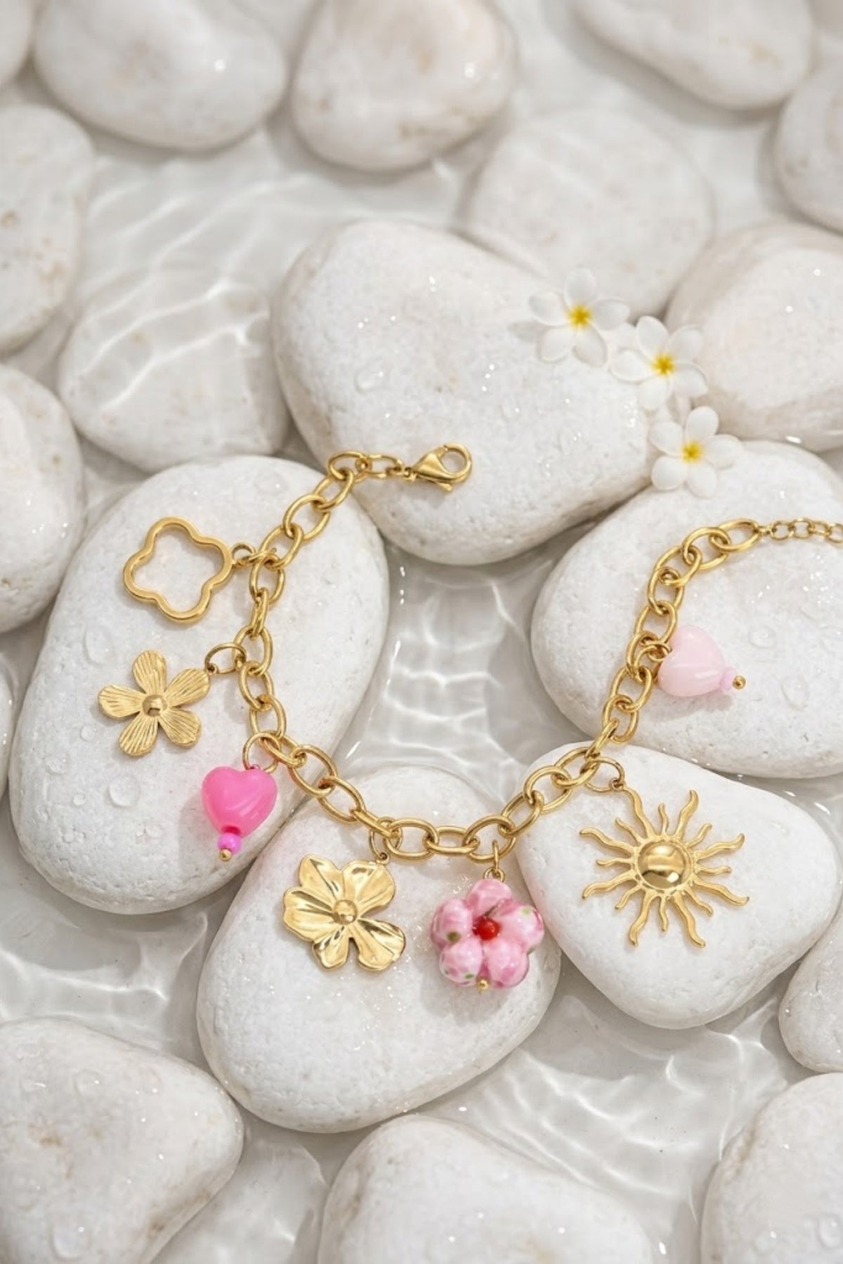 Bracelet breloques flower 🌸