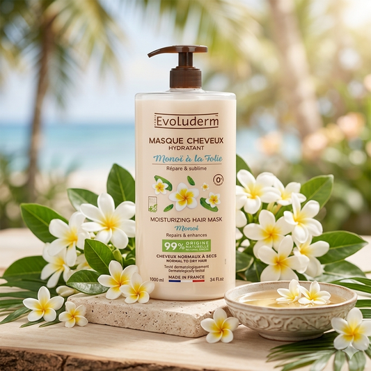 Masque Cheveux Hydratant Monoï - 1000ml