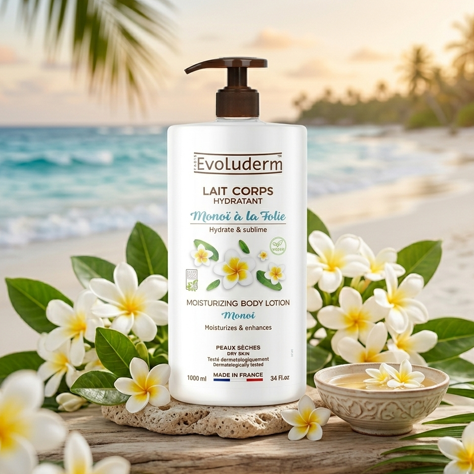Lait Corps Hydratant Monoï - 1000ml