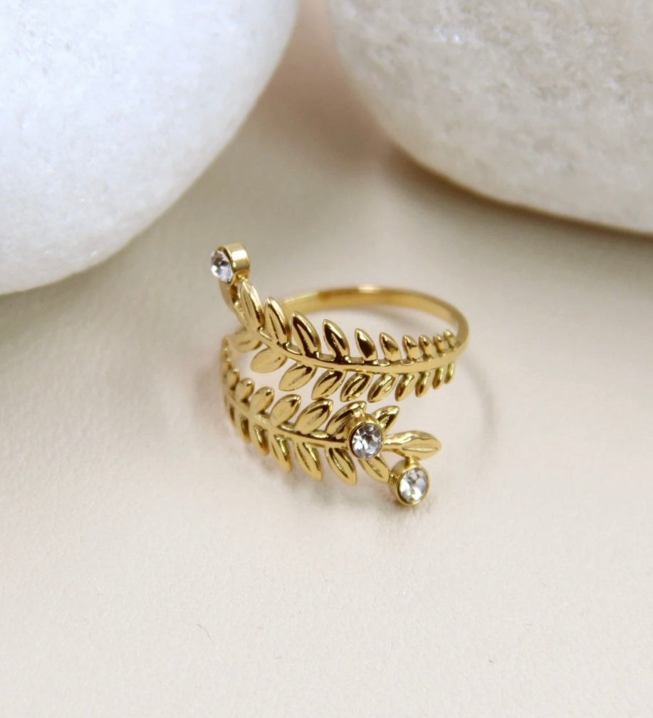 Bague feuille 🍂