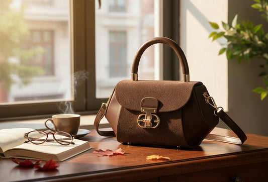 Sac à main «Star» - chocolat