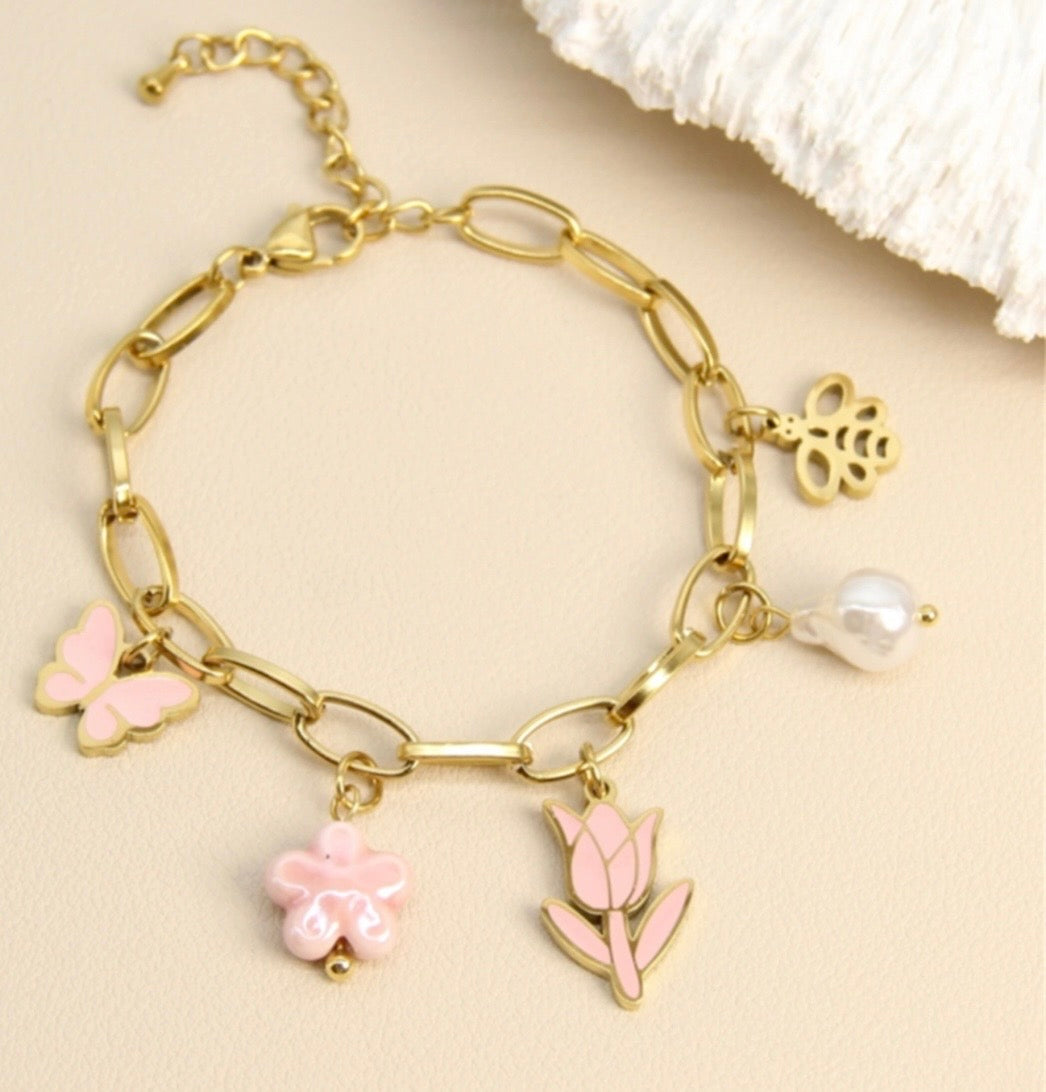 Bracelet «printemps»