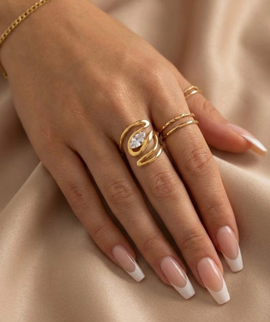 Bague Ève spirale 🌀