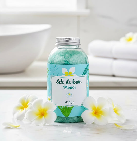 Sel de bain 450 grs - Senteur Monoï