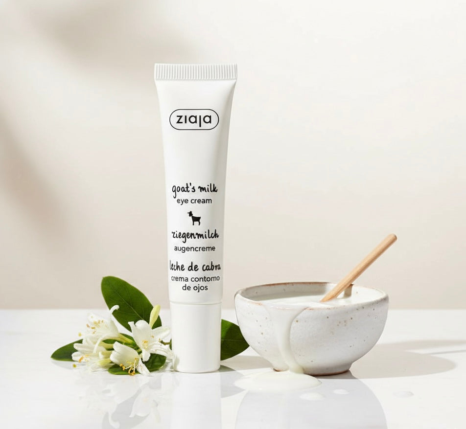 Soin Contour des Yeux Repulpant au Lait de Chèvre