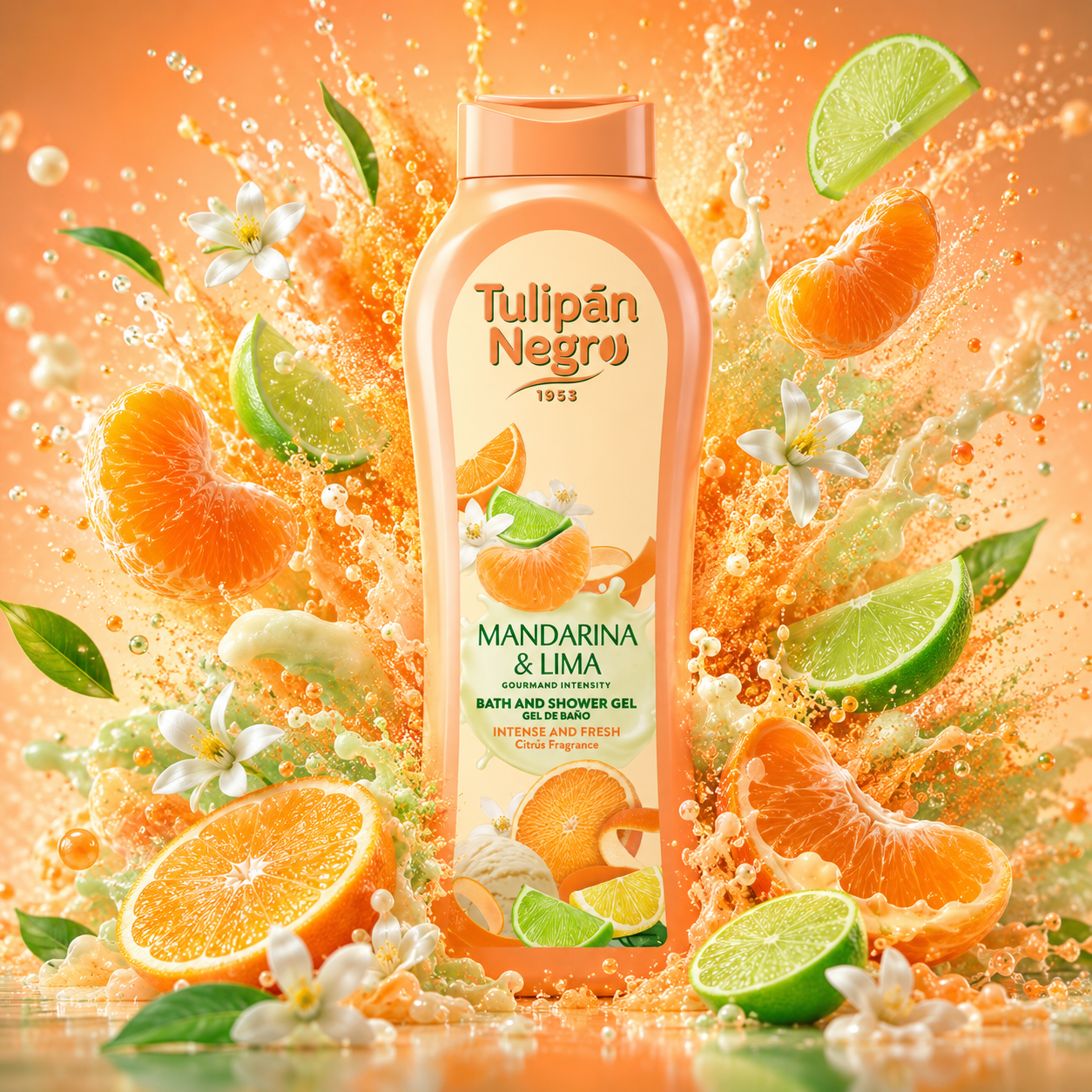 Gel douche mandarine/citron