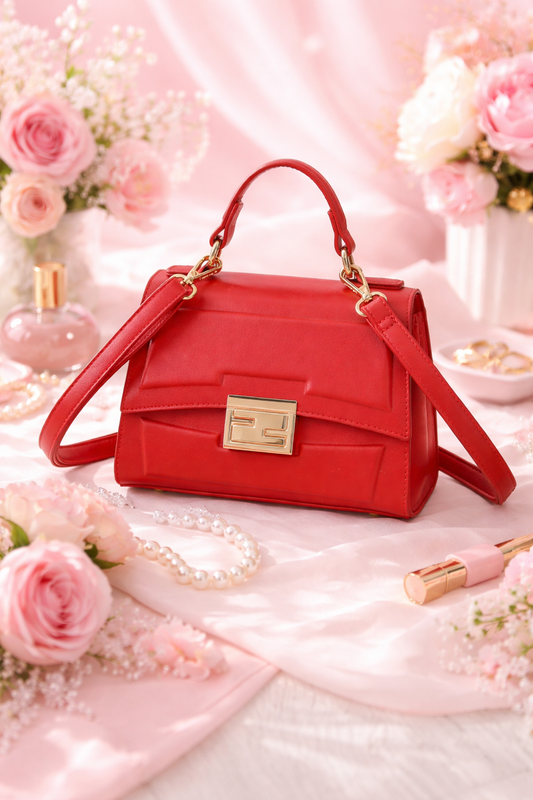 Sac à main, Mia (rouge)