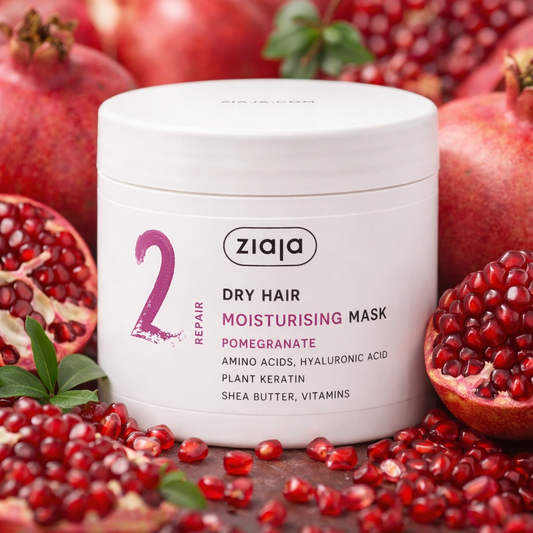 Masque Nourrissant pour Cheveux Secs à la Grenade