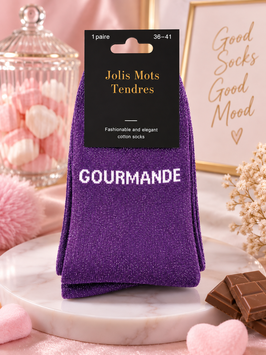 Chaussette « GOURMANDE »