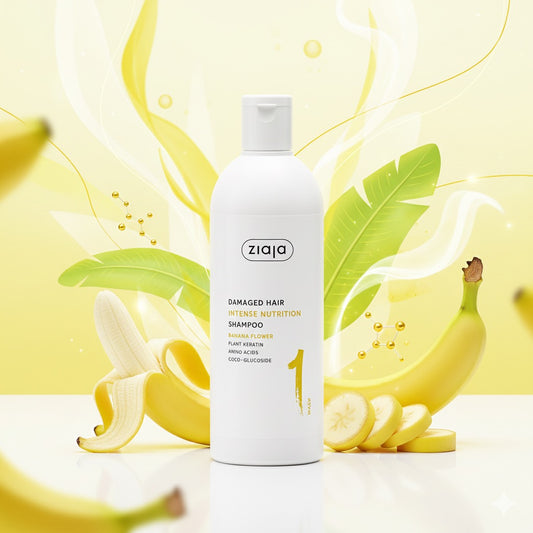 Shampooing Réparateur Cheveux Très Abîmés à la Banane