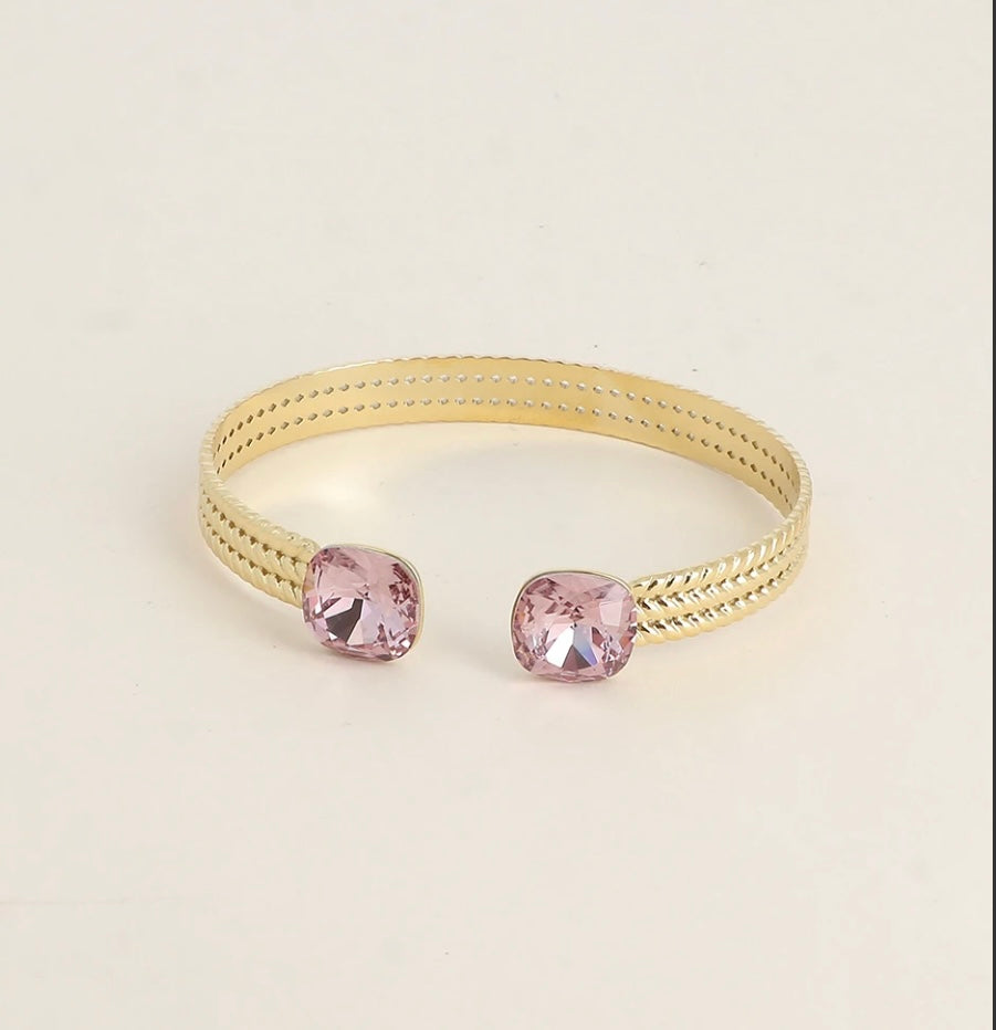 Jonc Phoebe - orné de cristaux de Swarovski