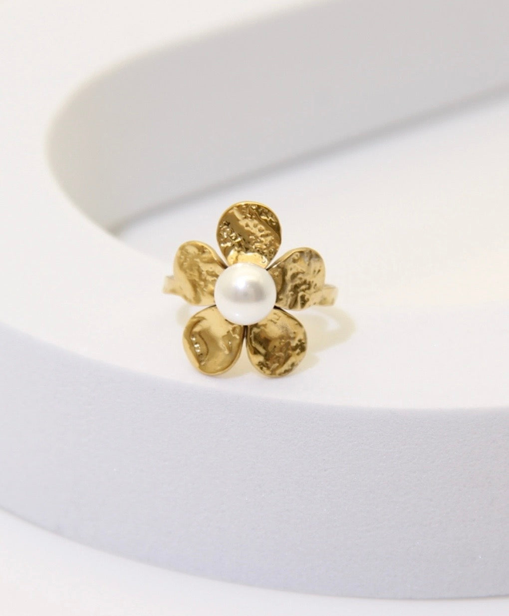 Bague fleur perla 🌼