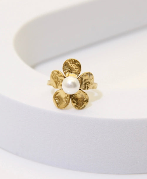 Bague fleur perla 🌼