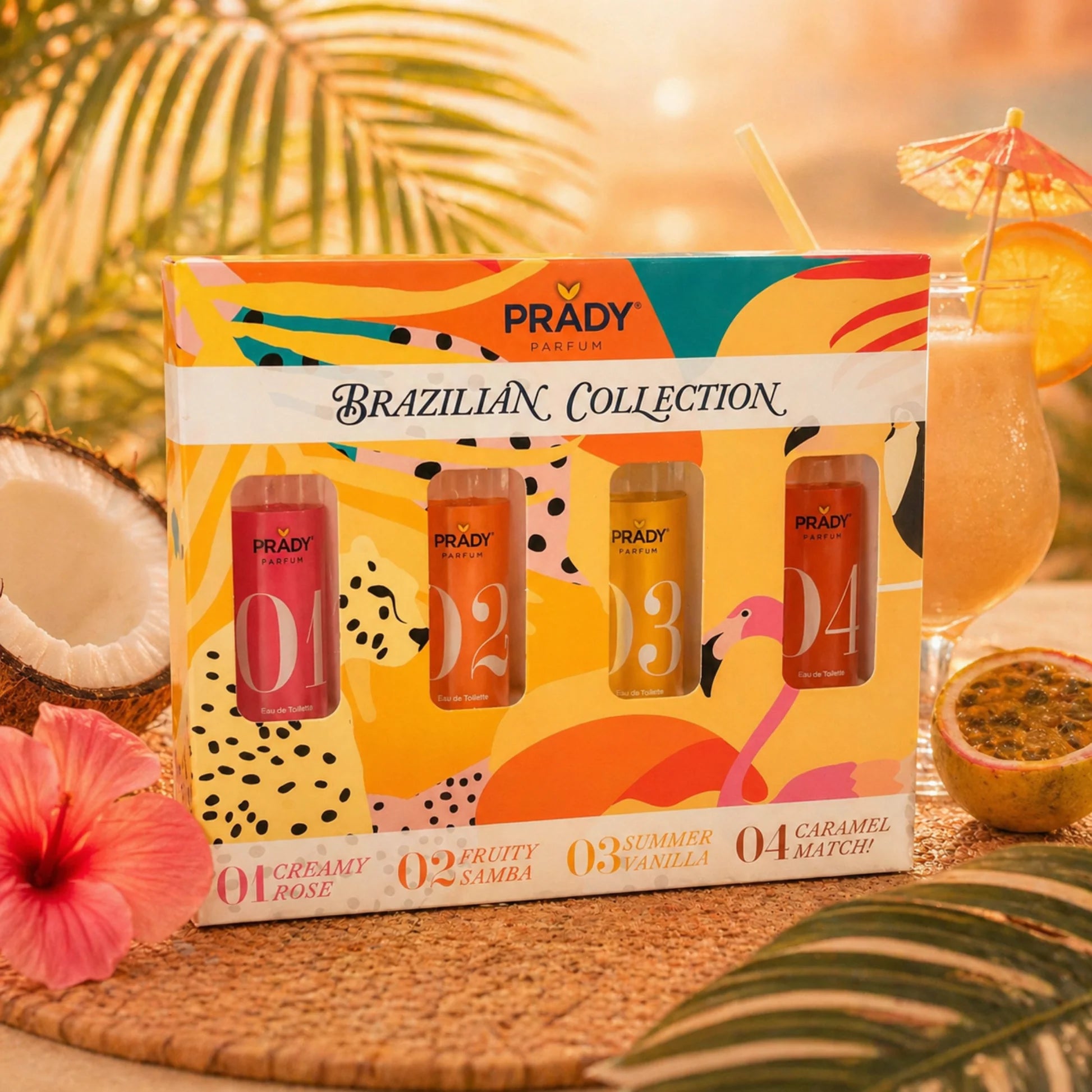 Coffret brumes Brazilian Summer -  33ml