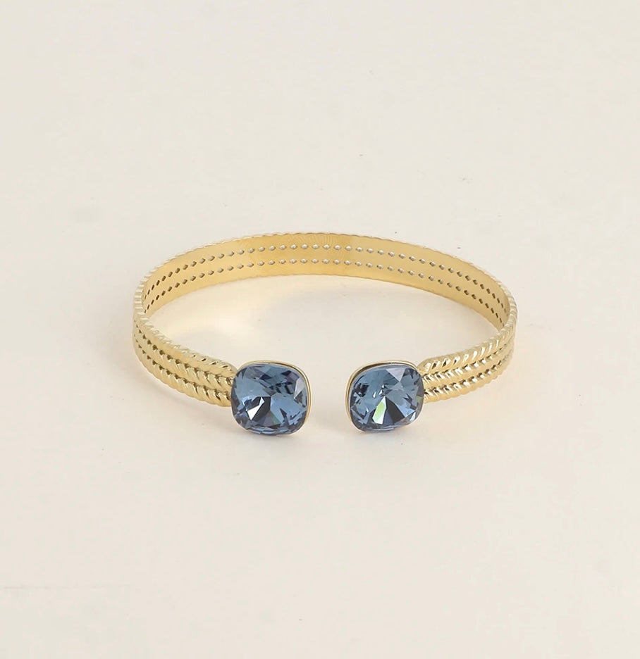 Jonc Phoebe - orné de cristaux de Swarovski