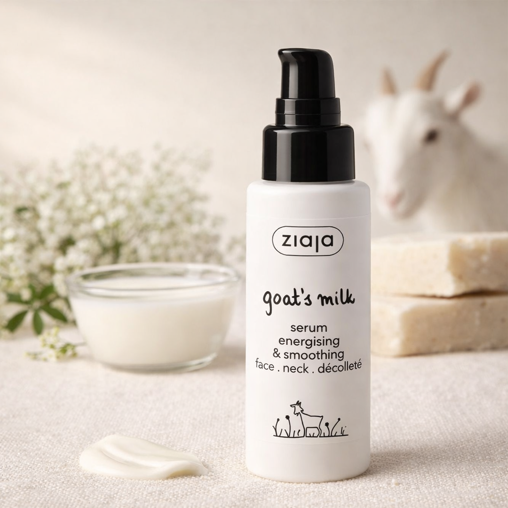 Sérum Hydratant et Lissant au Lait de Chèvre