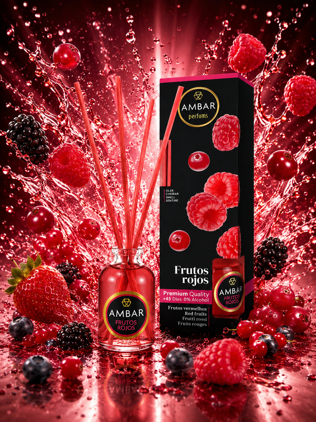Mikado - Fruits rouges