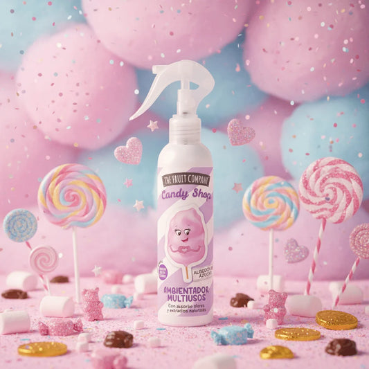 Spray d’ambiance, barbe à papa