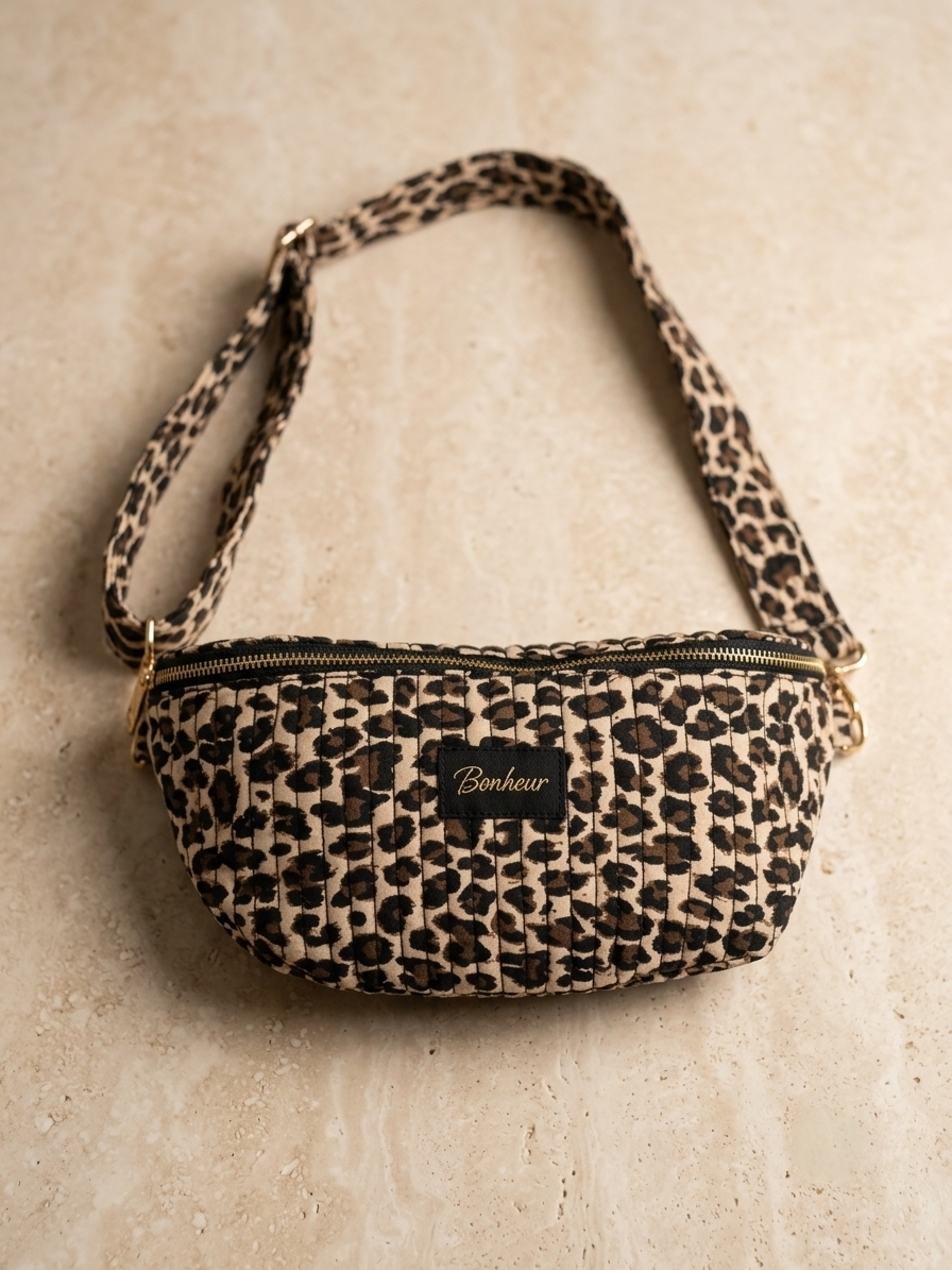 Sac banane « léopard »