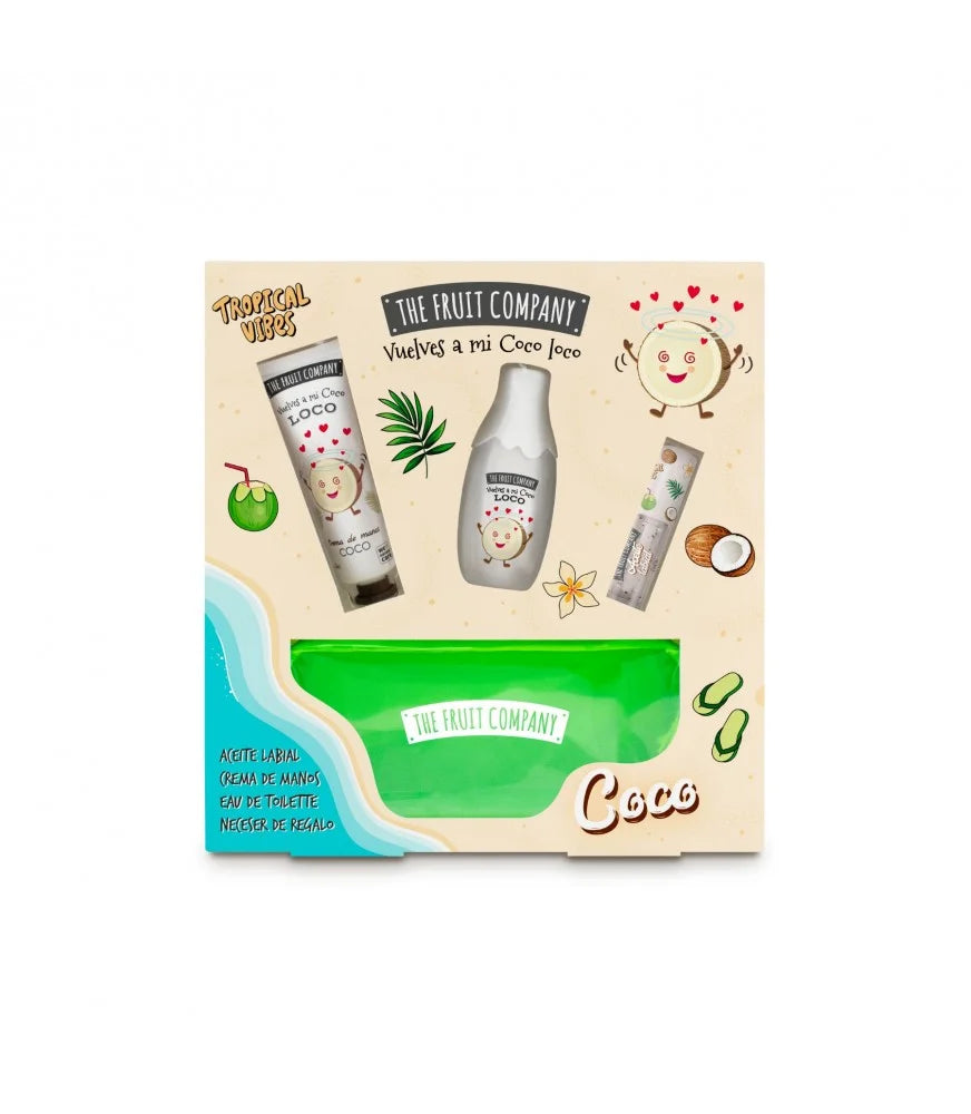 COFFRET 4 PIÈCES THE FRUIT COMPANY COCO